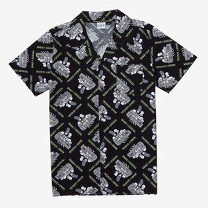 The Simpsons Treehouse of Horror Woven Button-Up Shirt